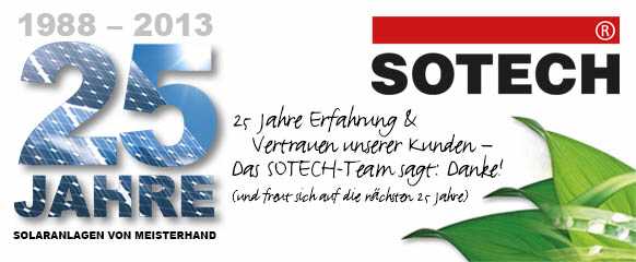 35 Jahre SOTECH GmbH (8.8.1988-2023)